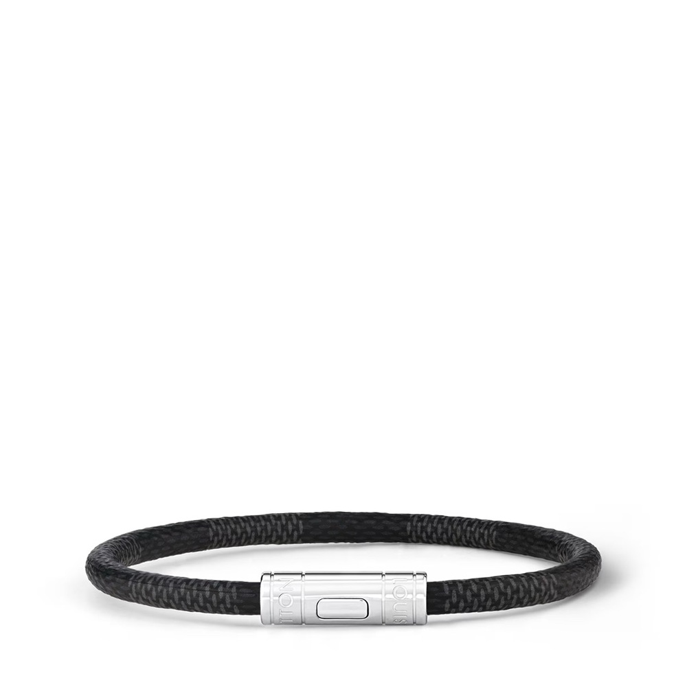 Louis Vuitton Keep It  Bracelet with Silver Clasp